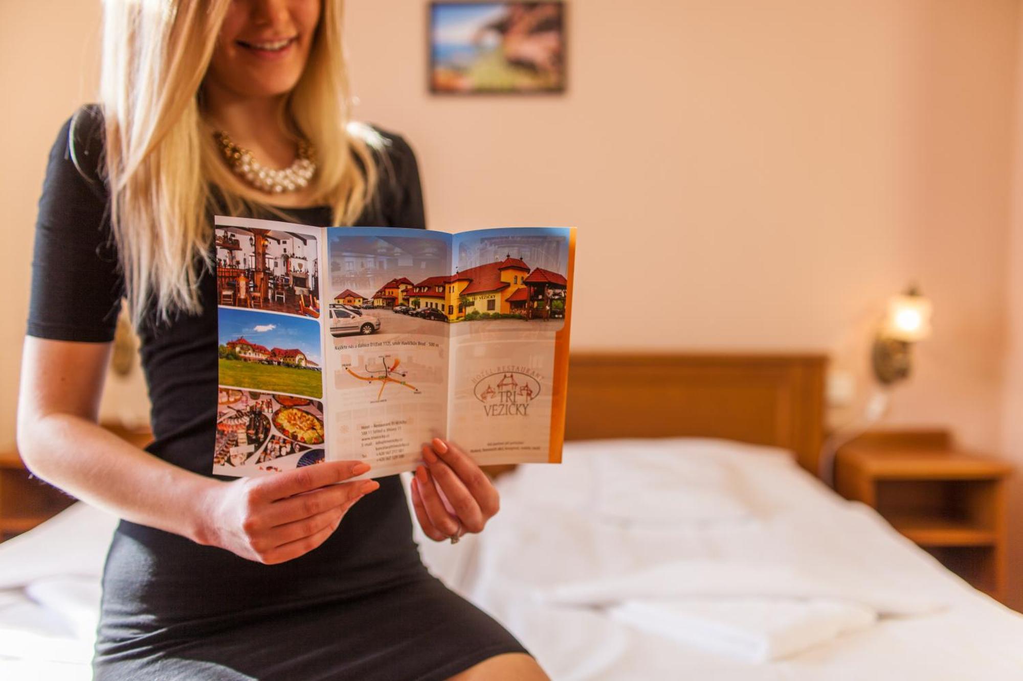 Hotel Tri Vezicky Střítež Extérieur photo